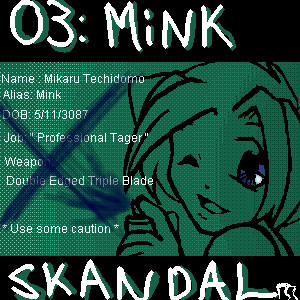 minks calling card