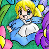 Alice in the flowersz