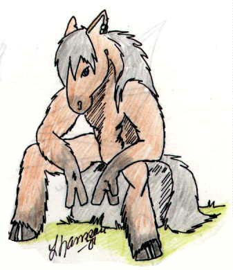 Sitting Horse