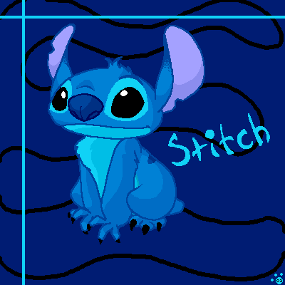 Stitch, from Disney's upcoming movie, Lilo and Stitch! ^_^