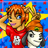 Lammy and Parappa!