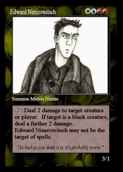 Edward's Magic Card