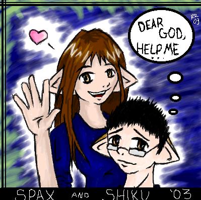 Shiku and Spax `03