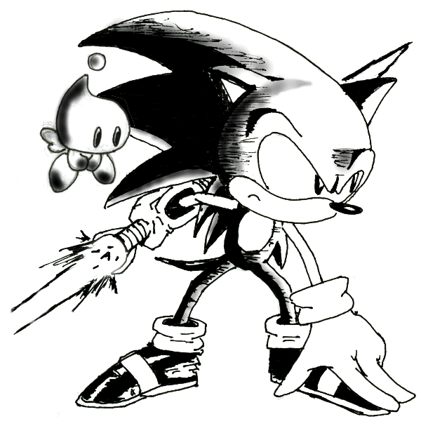 Sonic, Phantasy Star Online Style!