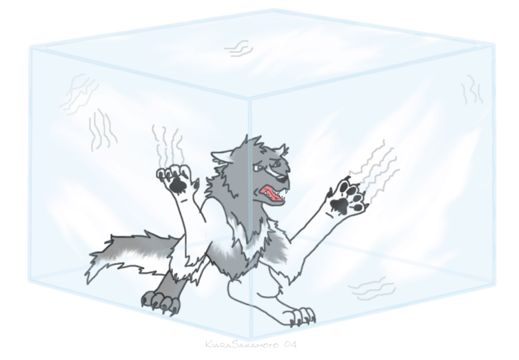 Trapped in a GLASS box