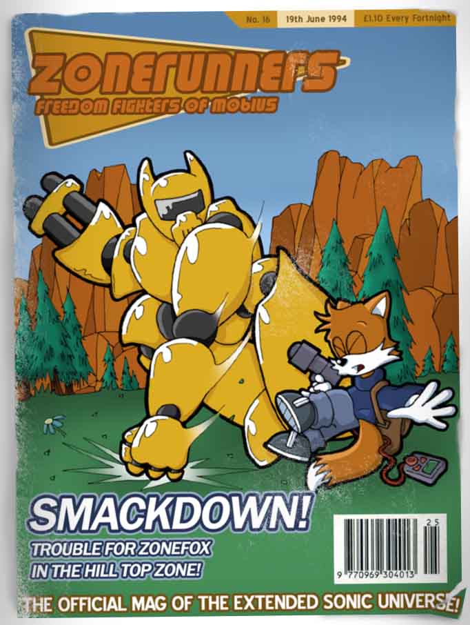 Cover of Zonerunners #16 (Hoax)