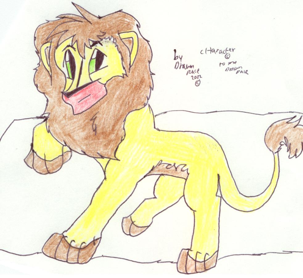 dan my lion character