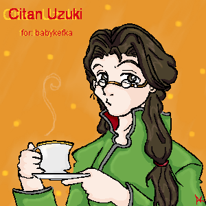 Citan... drinkin' tea... yay!