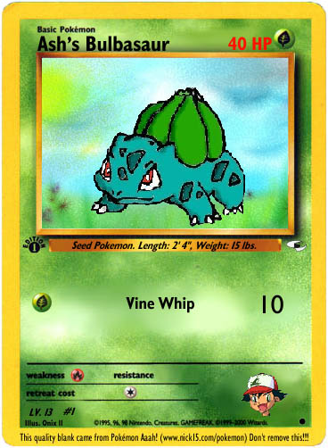 Ash's Bulbasaur