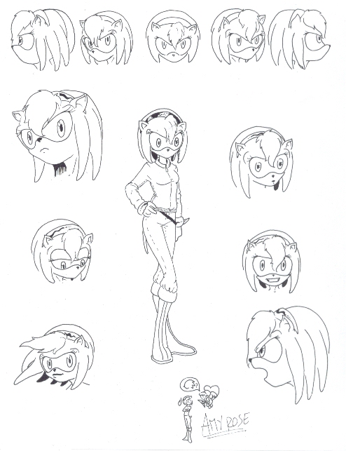 Amy Rose Char sheet