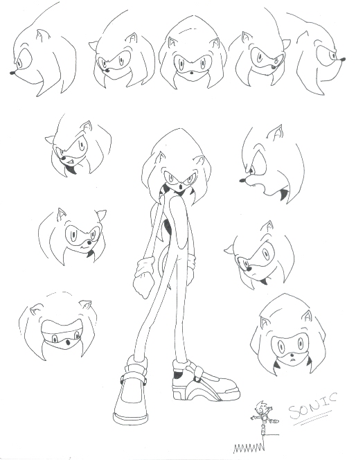 Sonic Char sheet