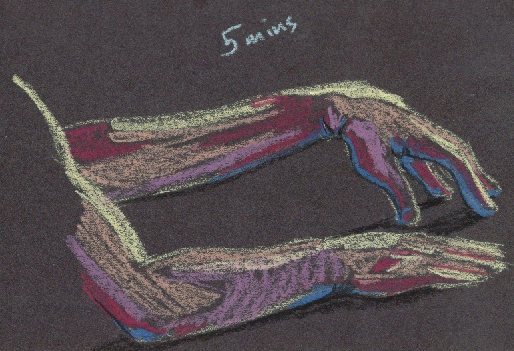 Oil Pastel arms