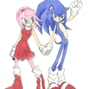 Amy and Sonic (march 7th 02)