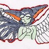 Yuzuha with angel wings