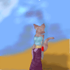 Desert Cat: no eyes