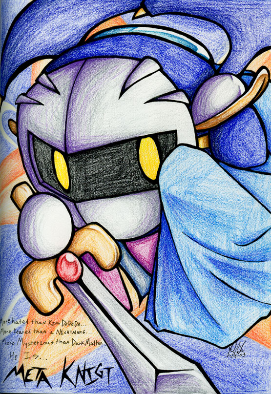 HE IS... META KNIGHT!