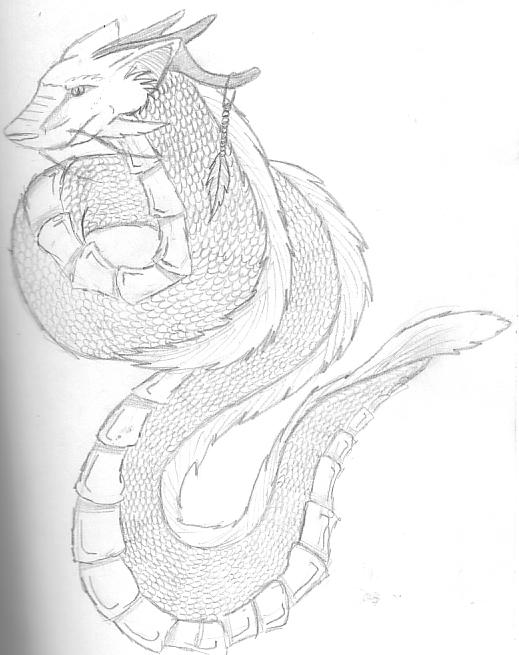 Yet another serpent dragon