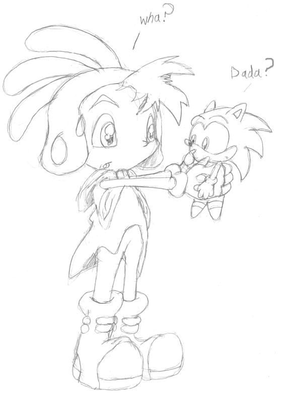 Billy Hatcher and baby Sonic