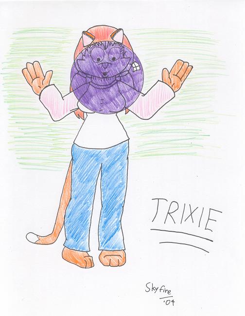 Bubble kitty Trixie