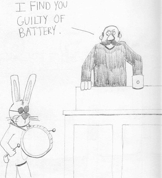 Energizer Bunny goes on trial