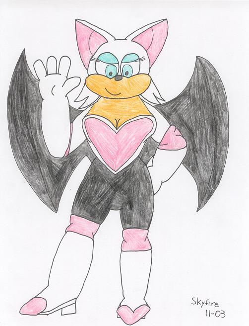 Rouge in color