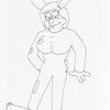 Rubber suit bunny