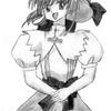 Sakura in her Alice dress (I think)