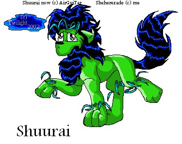 Shuurai, a Sheherezade done for AirGutTar! ^_^