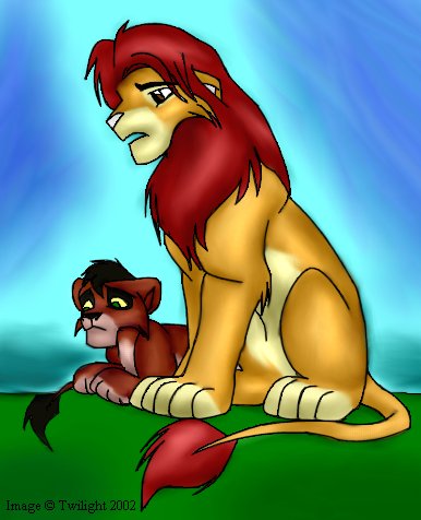 Simba and Kovu