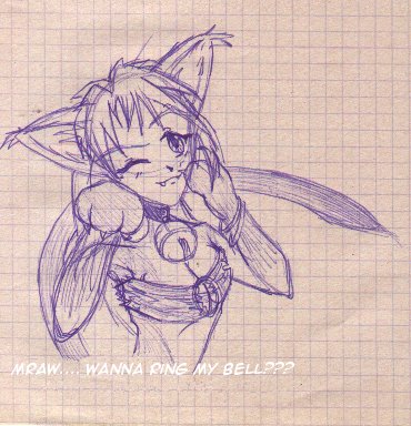 Ballpoint Neko