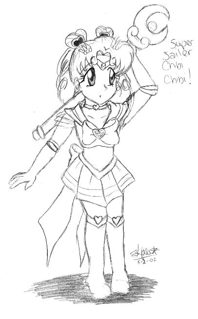 Super Sailor Chibi Chibi Moon!