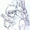 Vash and Wolfwood