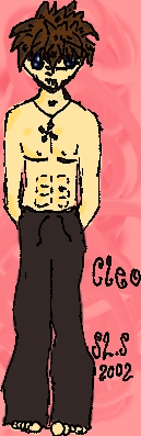 Cleo ~ no shirt o.o