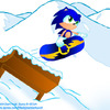 Sonic snowboarding