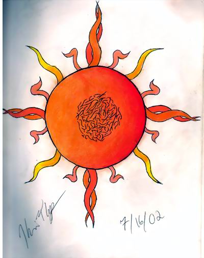 Sun Tattoo