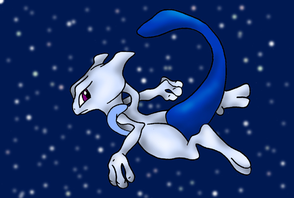 Uh... mewtwo in the air... with... really bad backround...