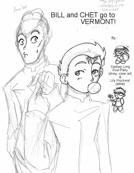 BILL and CHET go to VERMONT sub cover