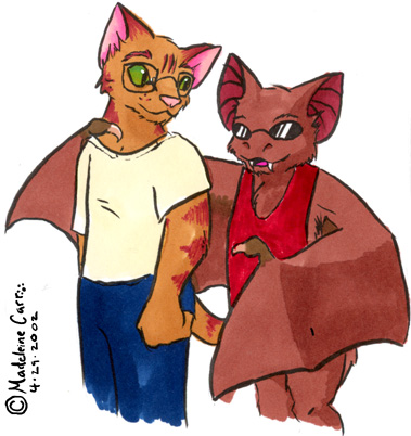 Cat and Bat
