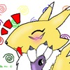 Renamon blushing