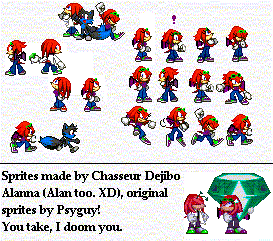 ALANNA SPRITES!!