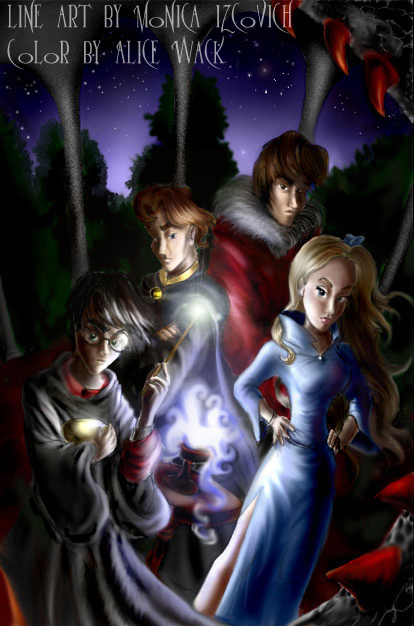 The Goblet of Fire - Colour version