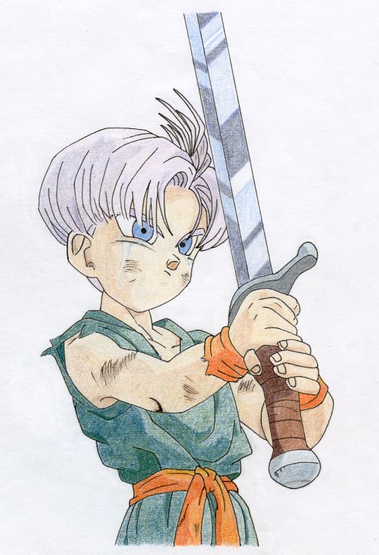 Trunks Gets His Sword