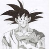 Battered Goku