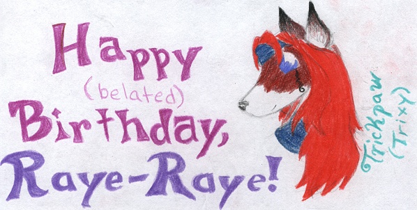 Happy Birthday, Raye-Raye!!