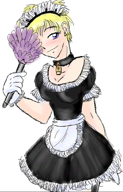 French Maid Bradley - paintchat