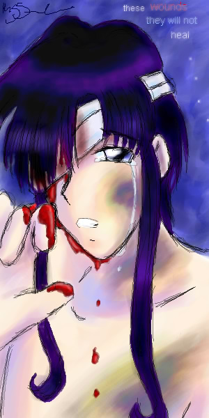 These Wounds... - oekaki