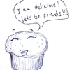 a delicious muffin