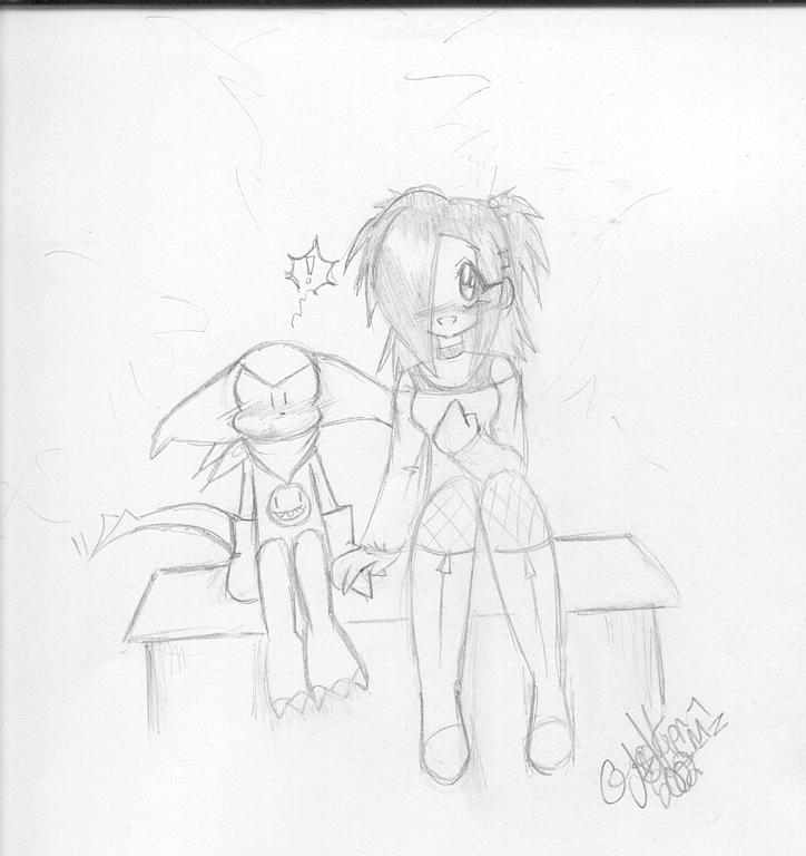 Impy and his tamer... *more blinding kawaiiness!*