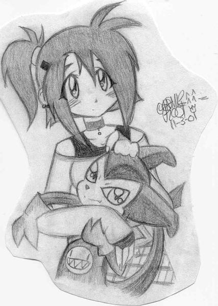 Sydney and Impmon