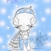 Pir takin a walk in da snow -^^-